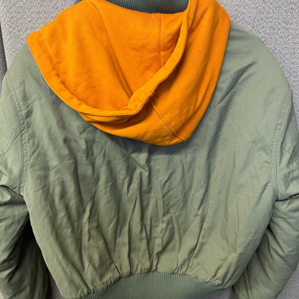 Anthropologie Green and Orange Jacket - Picture 14 of 15